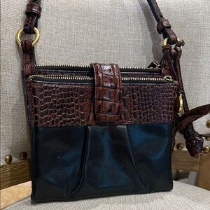 Brahmin Mojito Melbourne Alligator  Crossbody Bag